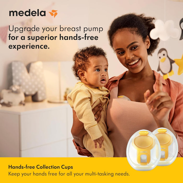 Medela Hands-free Collection Cups, Compatible with Freestyle Flex, Pump