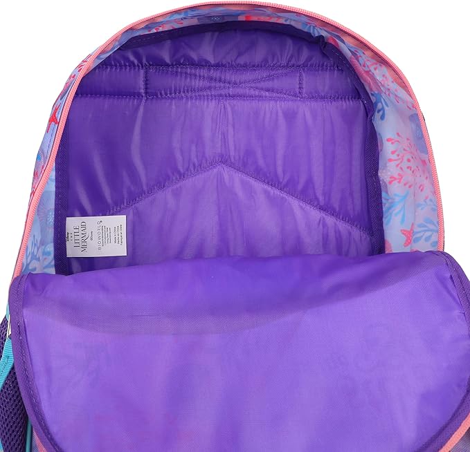 Bioworld Little Mermaid Sisters of the Sea 5 Piece Kids 16" Backpack Set
