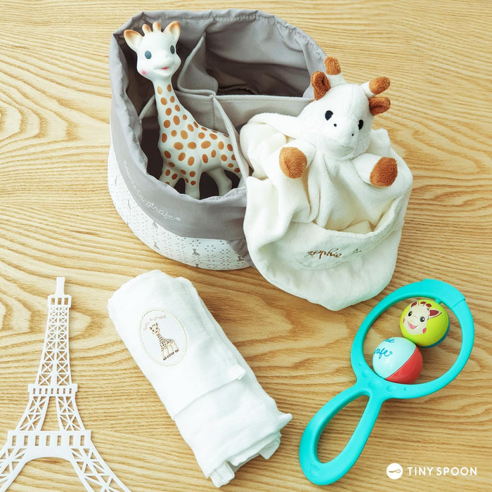 Sophie La Girafe Baby Birth 4 Piece Gift Set