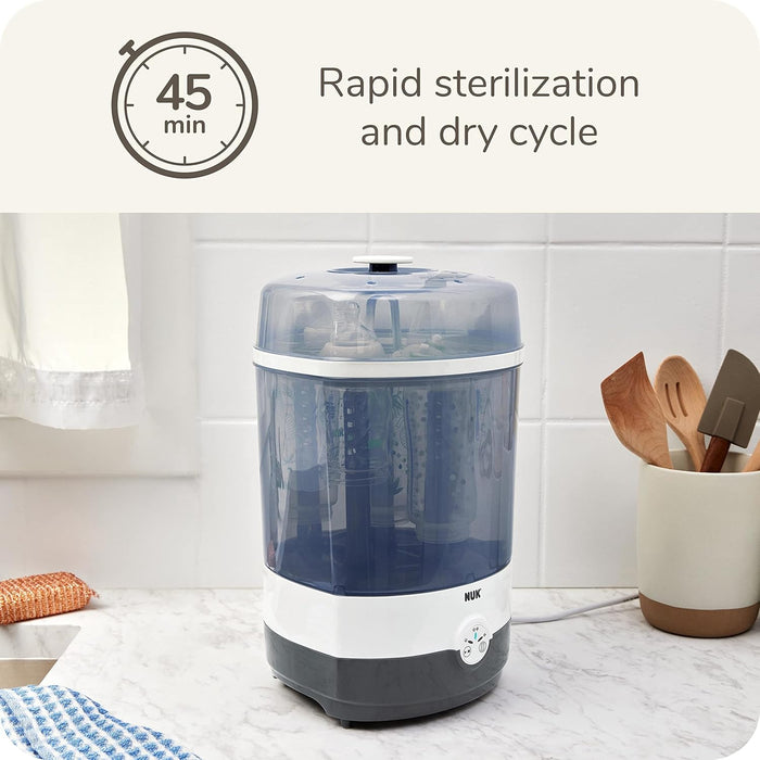 Stérilisateur électrique 2 en 1 NUK avec séchoir