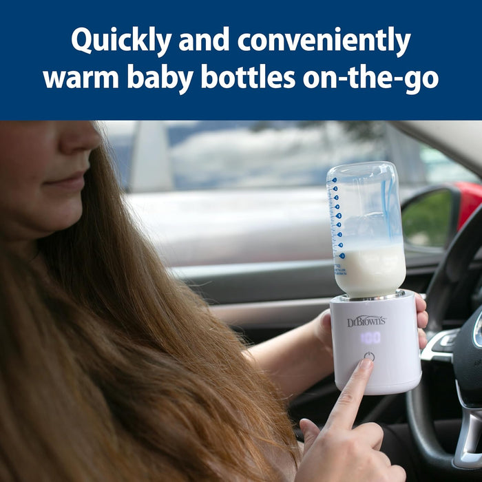 Chauffe-biberon de voyage Dr. Brown's, réchauffe rapidement le lait maternel