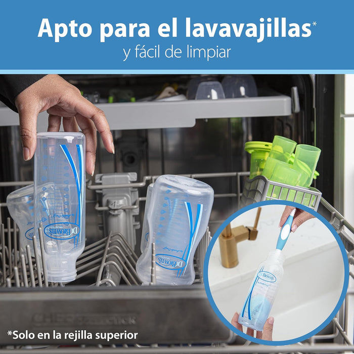 Coffret cadeau Dr. Brown's Options+ Deluxe Biberon Essentiels – Kit de démarrage anti-coliques pour l'alimentation des bébés