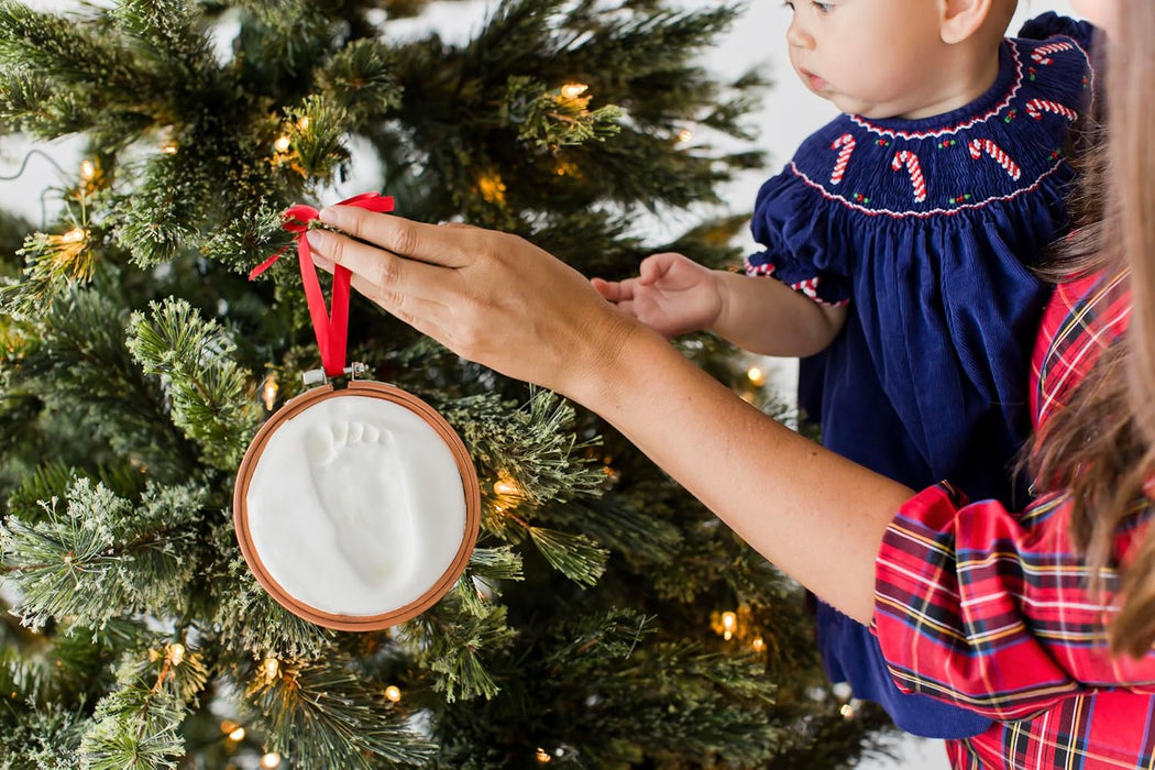 Cercle de Noël à motif bébé Pearhead