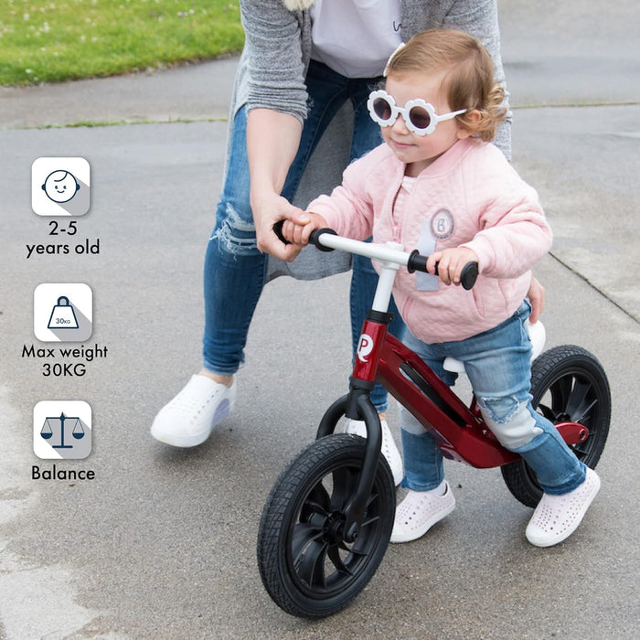 QPlay Balance Bike Racer Red