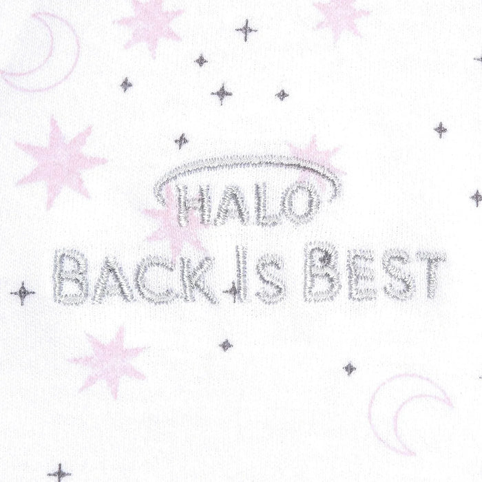 Sac de couchage Halo Swaddle Moons - Rose - 1,5 TOG