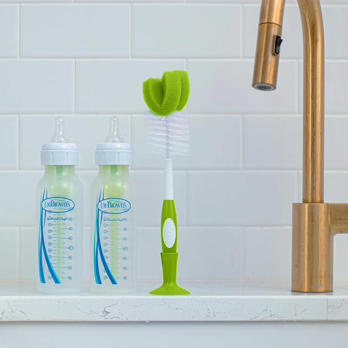 Coffret cadeau Dr. Brown's Options+ Deluxe Biberon Essentiels – Kit de démarrage anti-coliques pour l'alimentation des bébés