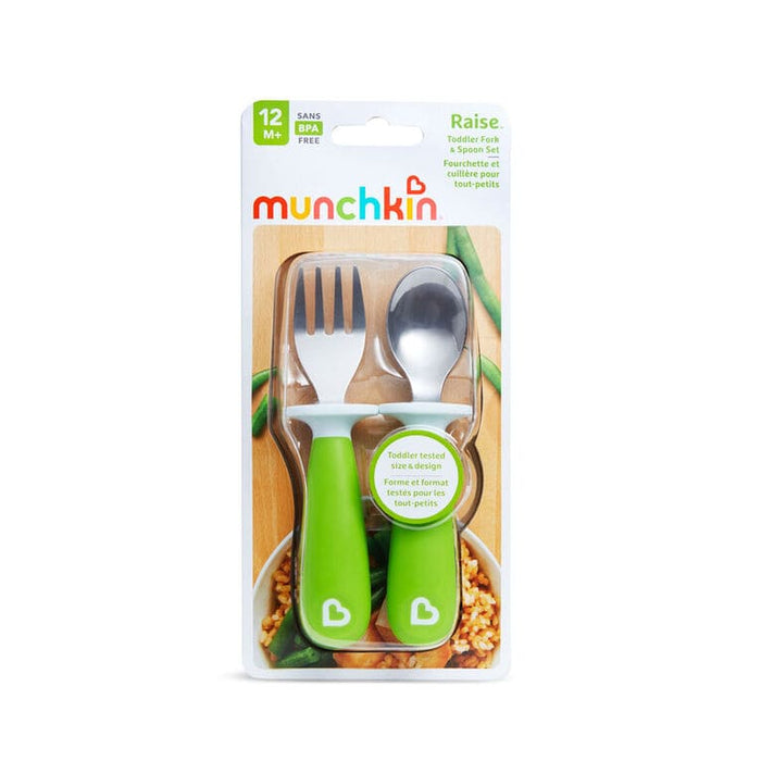 Munchkin Raise Toddler Fork and Spoon Set