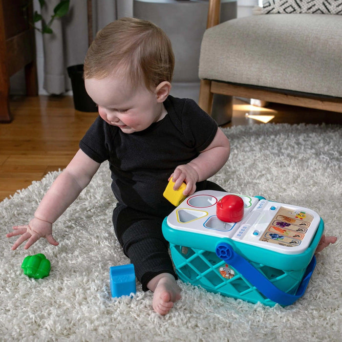 Baby Eintstein HAPE Magic Touch Shopping Basket Pretend to Shop Toy