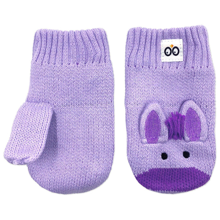 Zoocchini Baby & Toddler Knit Mittens
