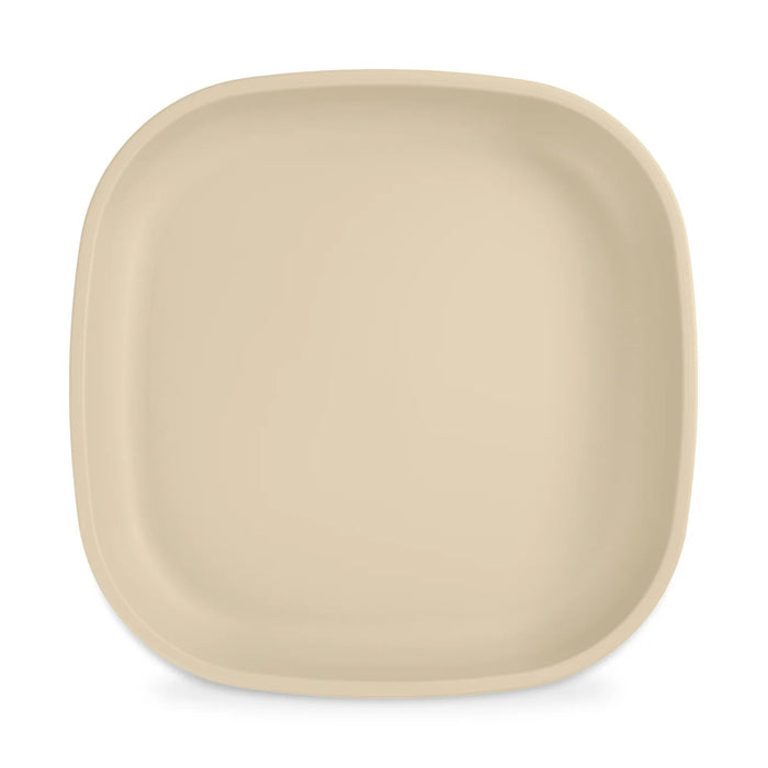 Re-Play Recycled Small Flat Plastic Plate - 7in./19cm