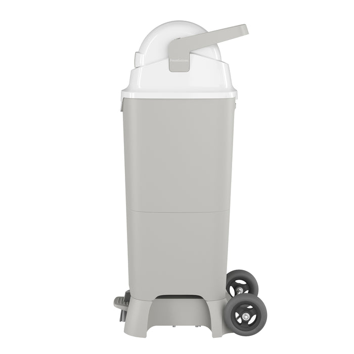 Foundations Pro Hands-Free Diaper Pail, Gray
