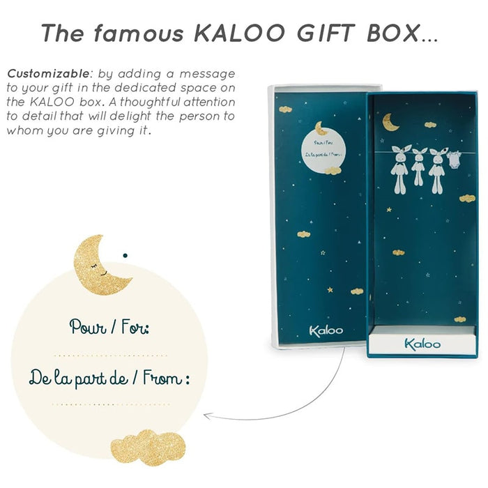 Kaloo - Lapinoo - Doudou peluche lapin crème beige 25 cm