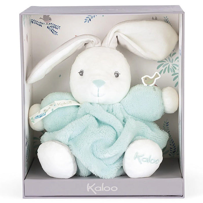 Kaloo Chubby Rabbit Plush for Babies and Toddlers Water-color Aqua - Small (20 cm/8")