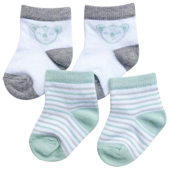 Onyx & Green Organic Baby Socks - 2 Pack