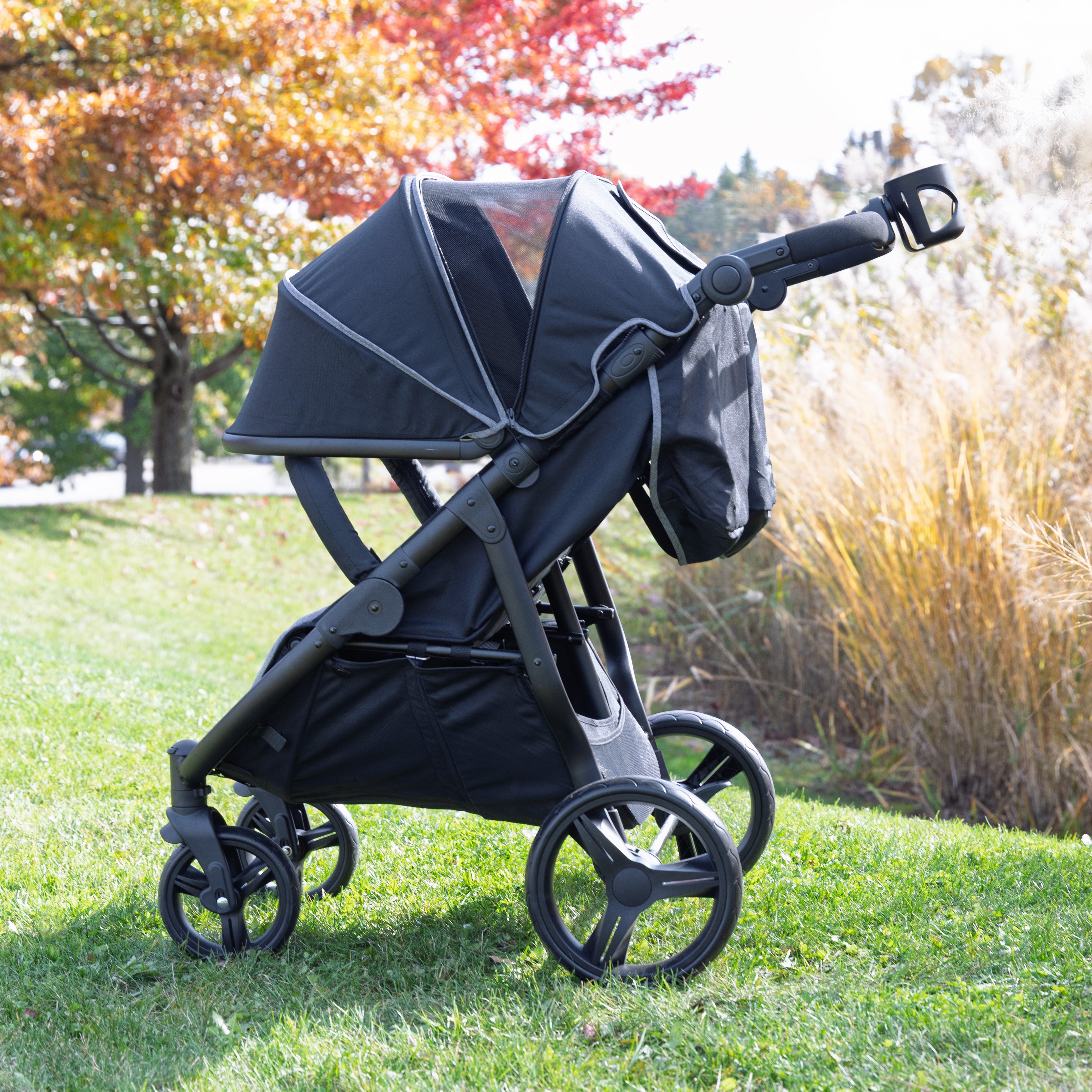 Foundations Gaggle Roadster Duo™ Side-by-Side Double Stroller – Lightweight, Durable 2-Seat Baby Stroller