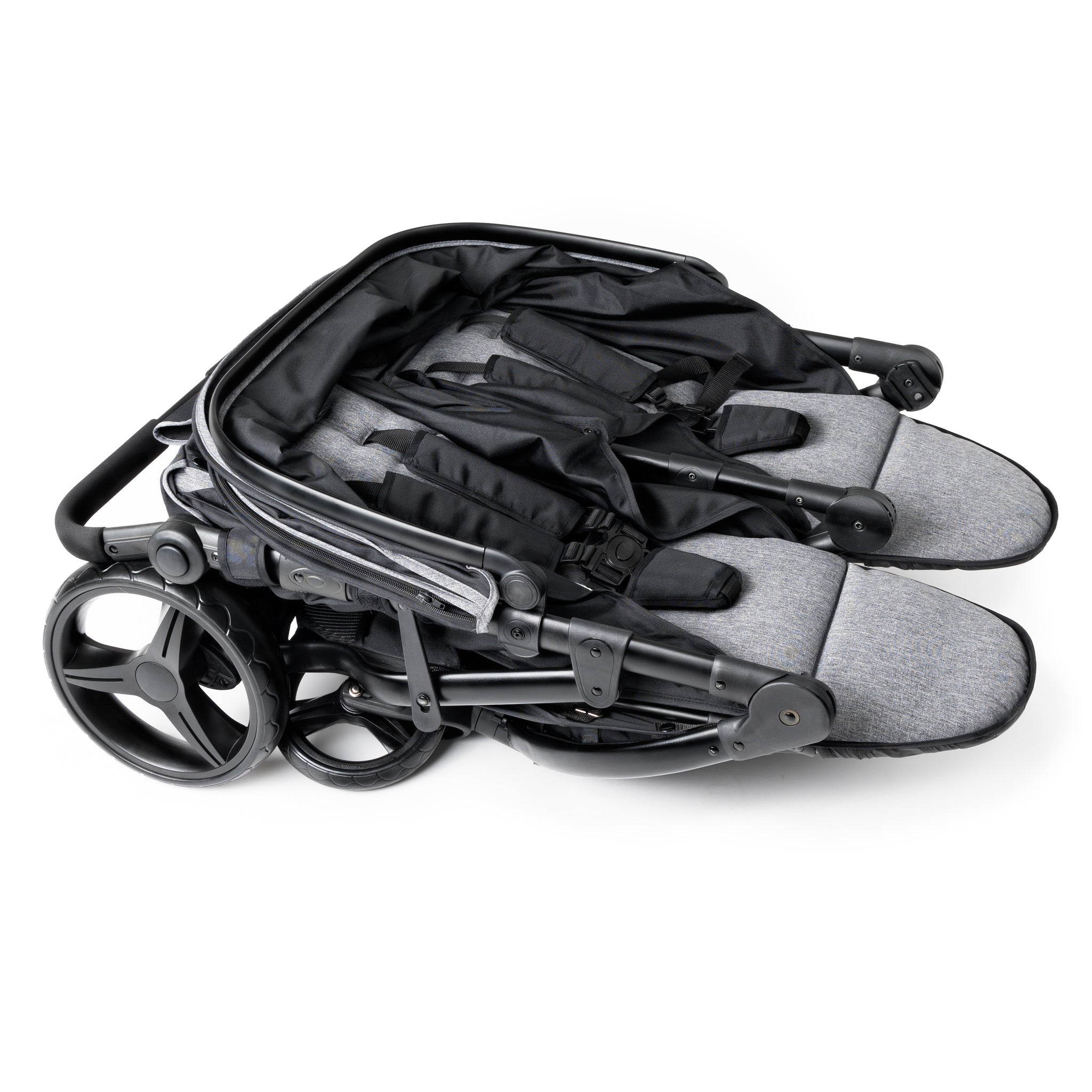 Foundations Gaggle Roadster Duo™ Side-by-Side Double Stroller – Lightweight, Durable 2-Seat Baby Stroller