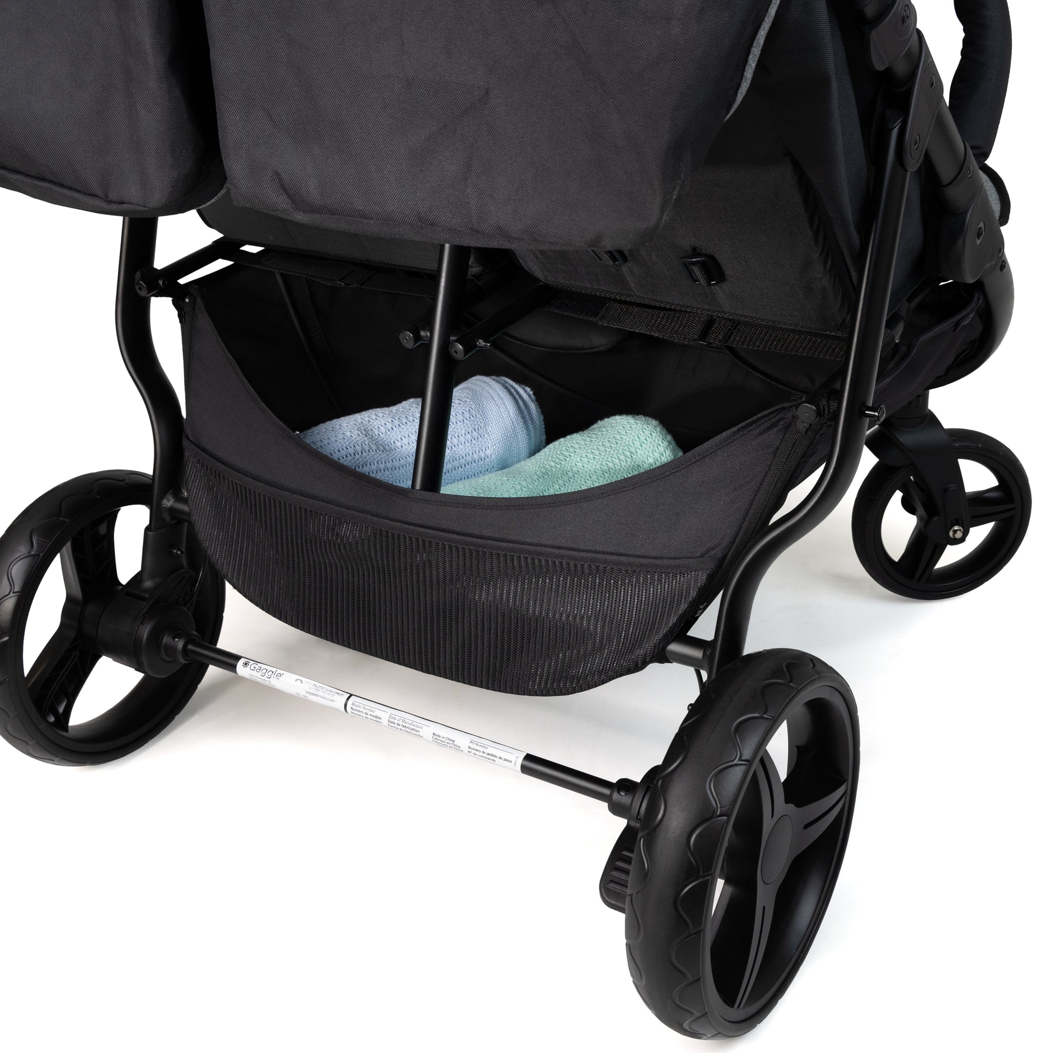 Foundations Gaggle Roadster Duo™ Side-by-Side Double Stroller – Lightweight, Durable 2-Seat Baby Stroller