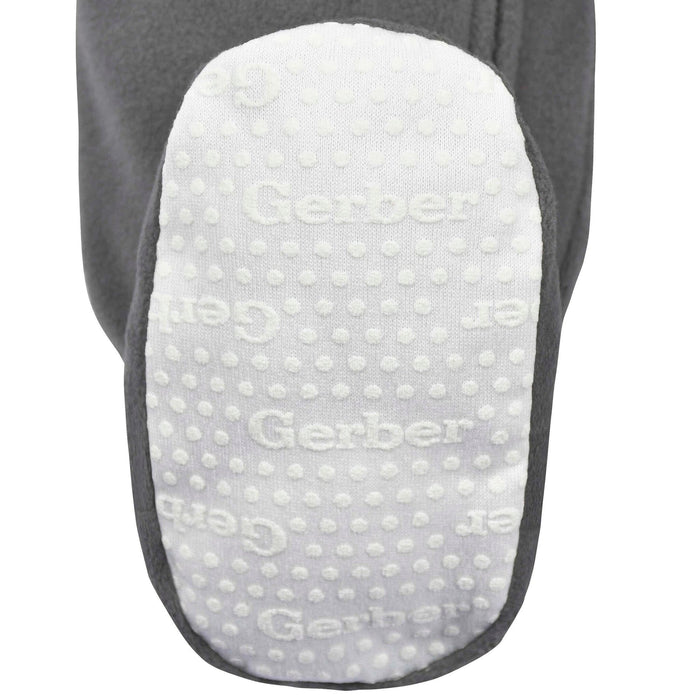 Gerber 1 Pack Baby Boy Blanket Sleeper Moose Grey