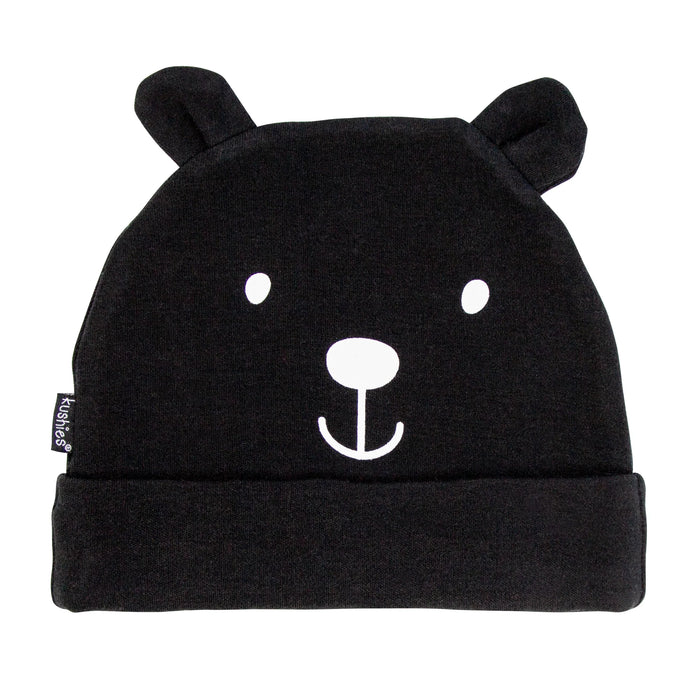 Kushies Baby Bear Hat | 1-6 months