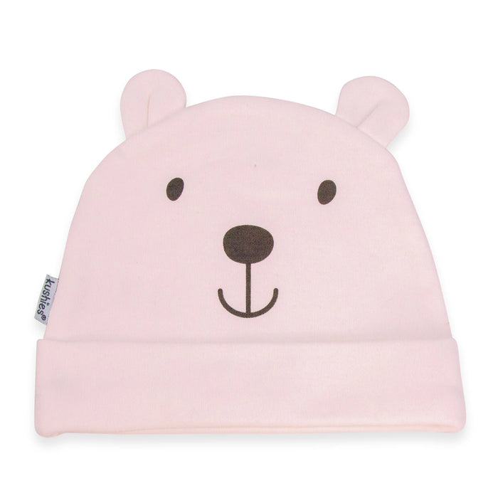 Kushies Baby Bear Hat | 1-6 months