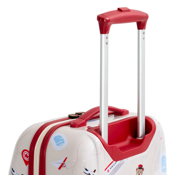 Air Canada® Junior 3-Piece Hardside Carry-On Luggage Set with Backpack & Neck Pillow