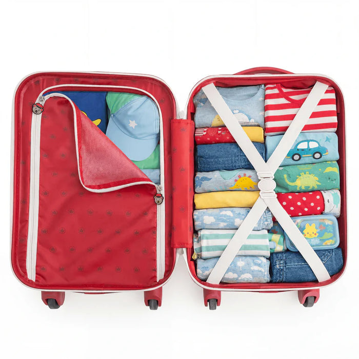 Air Canada® Junior 3-Piece Hardside Carry-On Luggage Set with Backpack & Neck Pillow