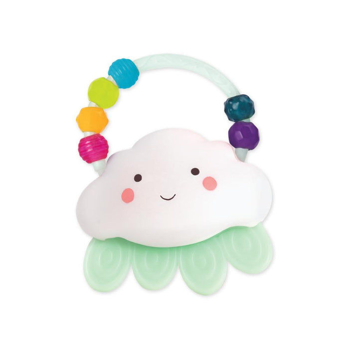 B.Toy® Rain-Glow Squeeze Light-Up Cloud Rattle – 3M+