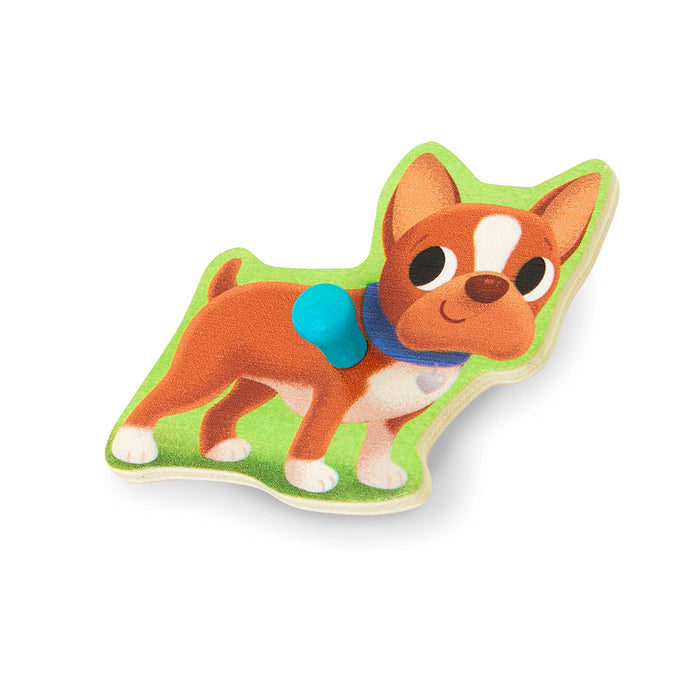 B.Toy® Woody - Peek & Explore Peg Puzzle 8 pieces - Barnyard 2years+