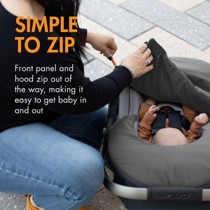 Boon Morph Car Seat Cover - Charcoal