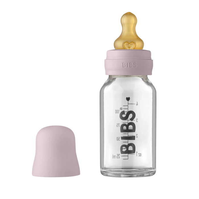 BIBS Baby Glass Bottles Latex 110ml - 1 Pack