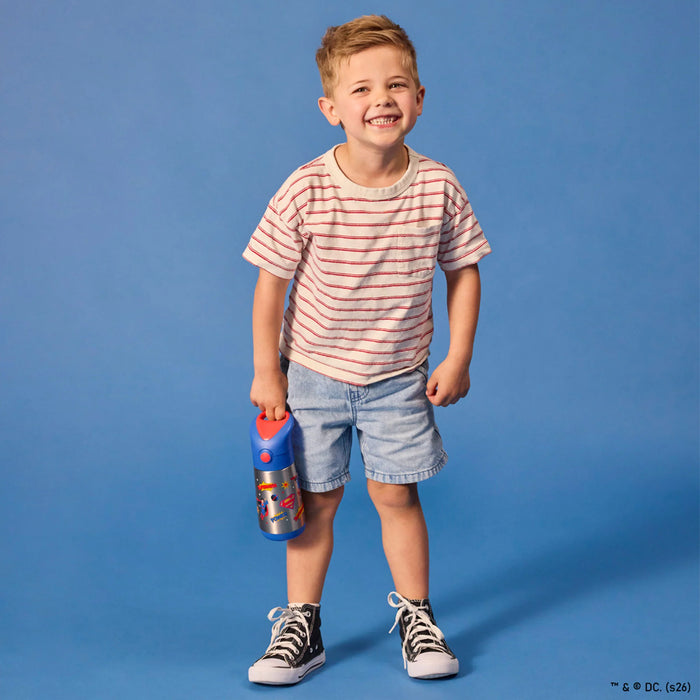 Gourde pour enfants Nûby Soft Straw Canteen – Tasse anti-débordement à couvercle rabattable pour les tout-petants de 18 mois et plus (Copie)
