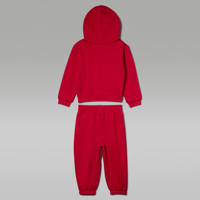 Jordan baby Brooklyn hoodie set University Red 02