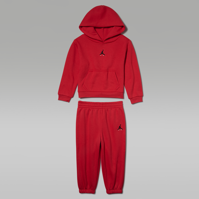 Jordan baby Brooklyn hoodie set University Red 01