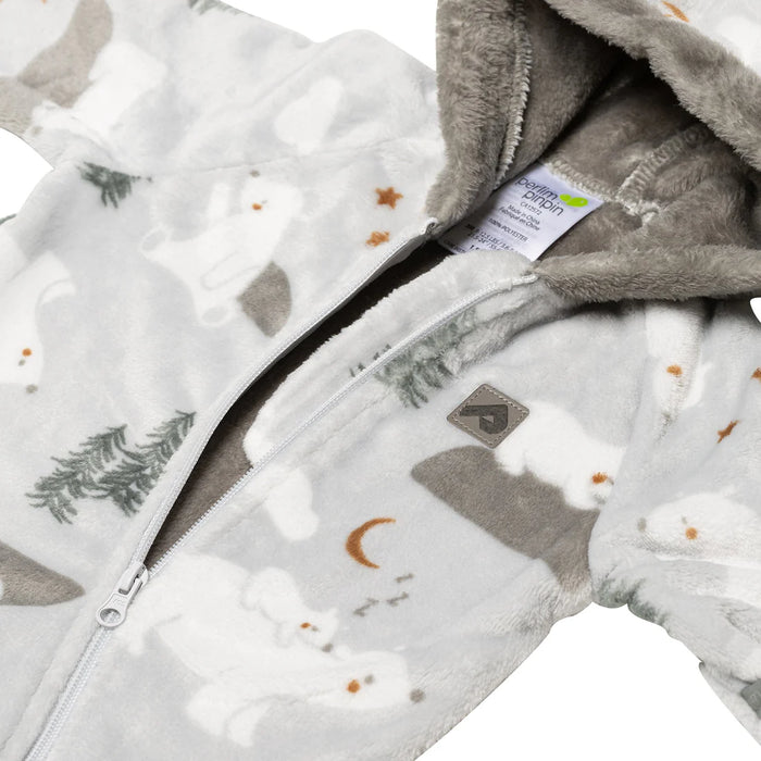 Combinaison de peluche pour bébés Perlimpinpin (6-9m)