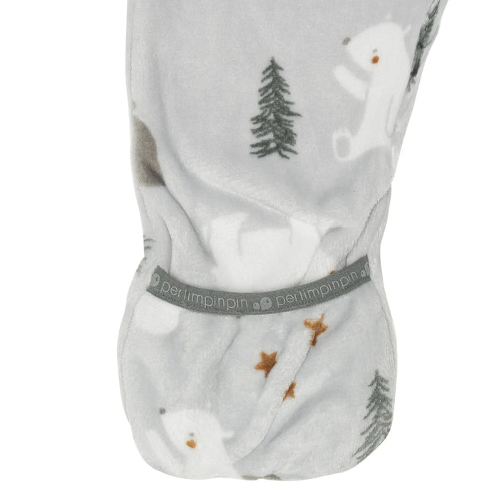 Combinaison de peluche pour bébés Perlimpinpin (6-9m)