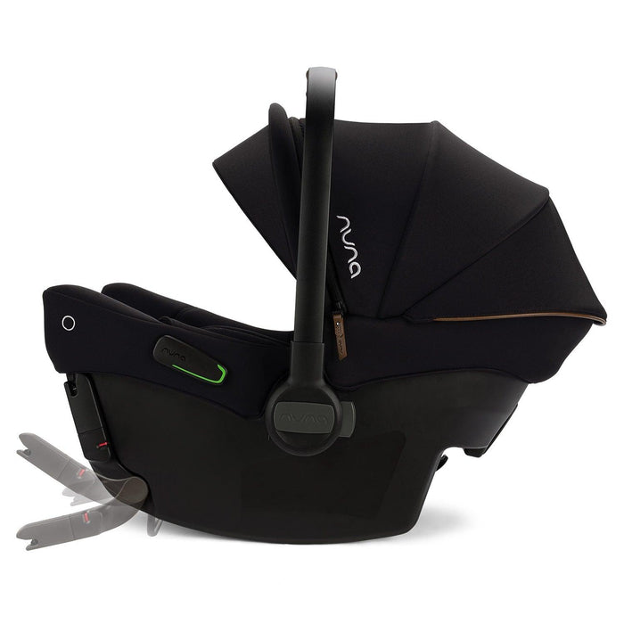 Nuna TRVL + PIPA URBN Travel System - Caviar