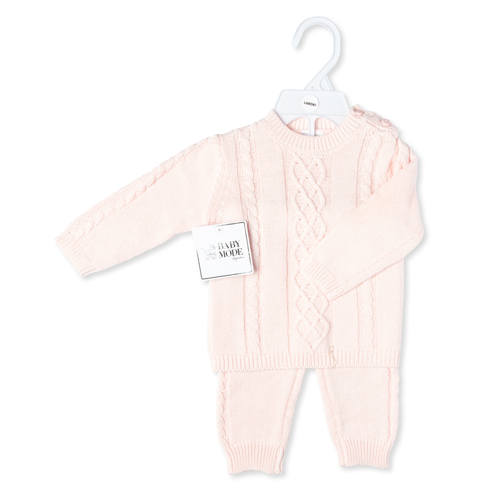 Ensemble pull en maille 2 pièces Baby Mode® | 0M- 9M