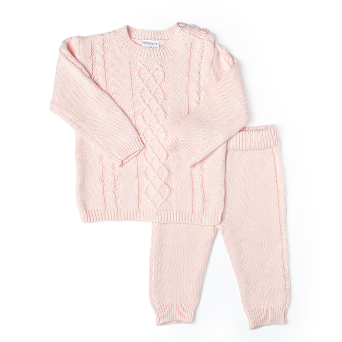 Ensemble pull en maille 2 pièces Baby Mode® | 0M- 9M