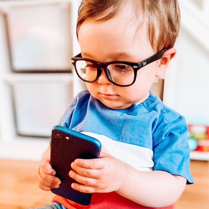 Babyfied Apparel® Screen Glasses Clear - 0-2 yr
