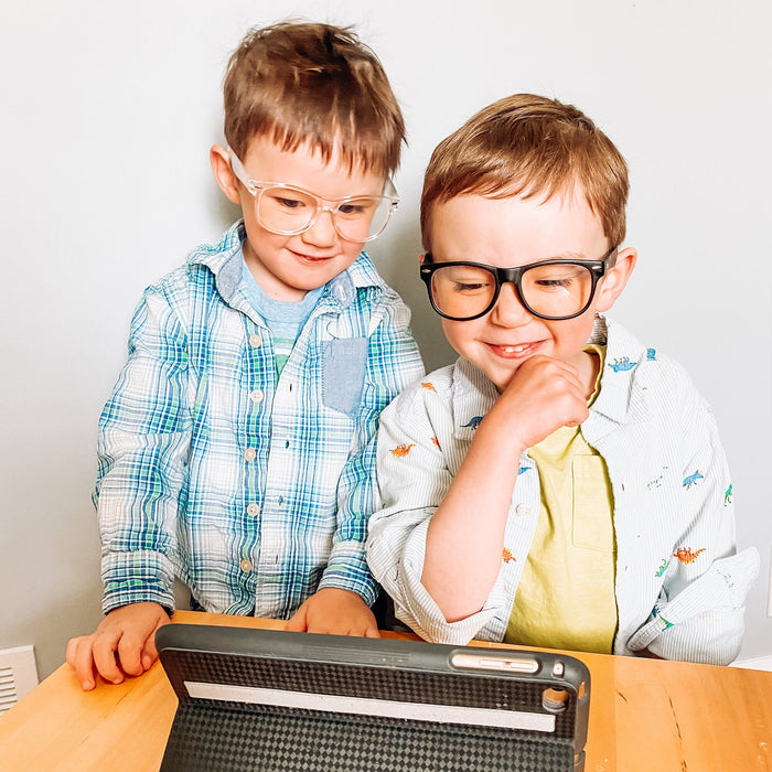 Babyfied Apparel® Screen Glasses Clear - 0-2 yr