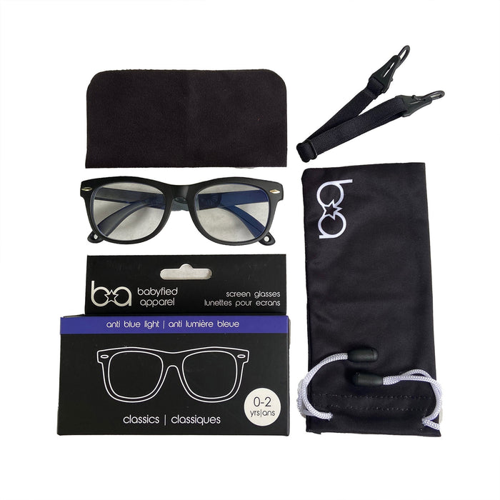 Babyfied Apparel® Screen Glasses Clear - 0-2 yr