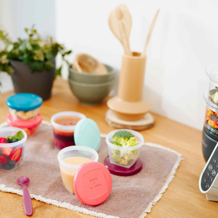 Babymoov® Leakproof Baby Food Storage Containers