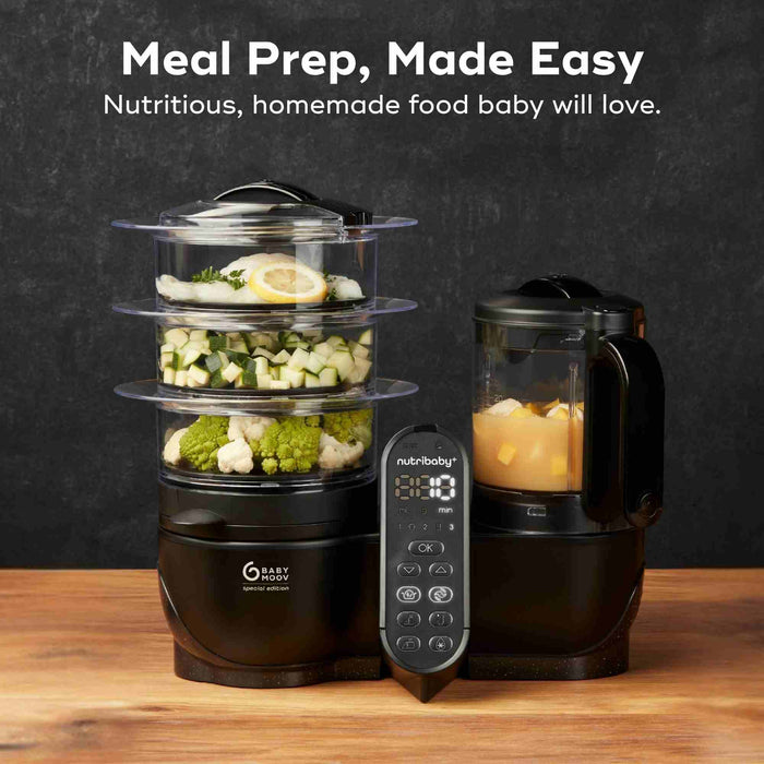 Babymoov Duo Meal Station XL - 6 in 1 Baby Food Processor