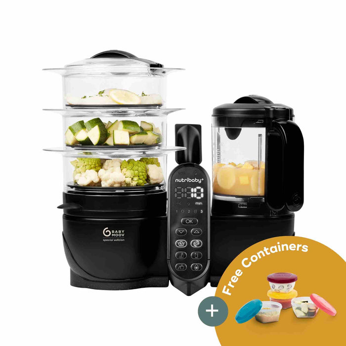Babymoov Duo Meal Station XL - 6 in 1 Baby Food Processor