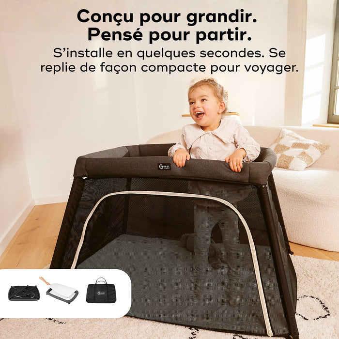 Babymoov Moov & Comfy 3-in-1 Lightweight Travel Crib