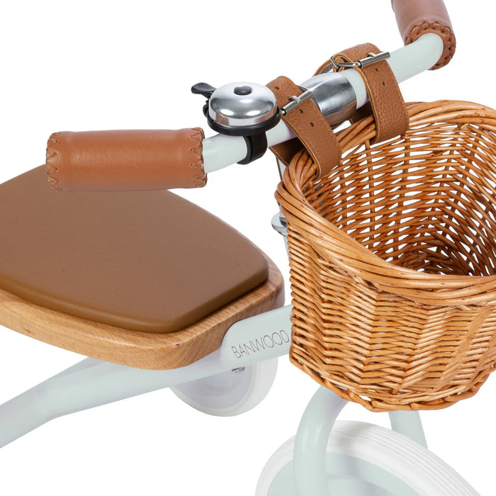 Banwood Vintage Kids Tricycle –Classic Trike with Basket 3-6 years