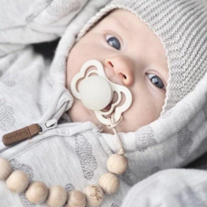 Sucettes Collection SUPREME de BIBS | Caoutchouc latex naturel | Tétine plate - Lot de 2