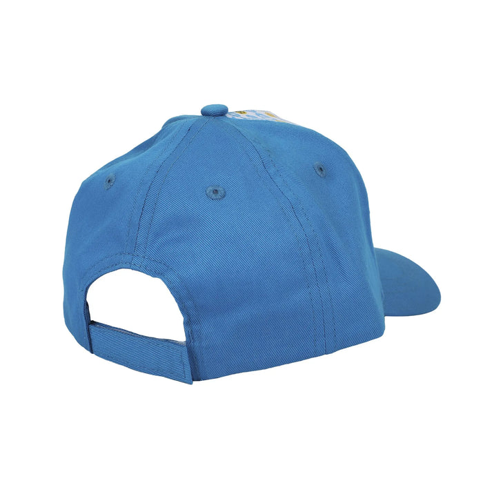 Bioworld Sesame Street Cookie Monster ballcap shown from the back with adjustable strap.