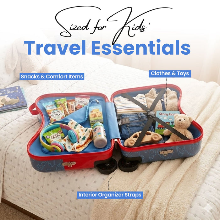Valise à roulettes pour tout-petit Bioworld® Disney Mickey Mouse 46 cm (18 po)