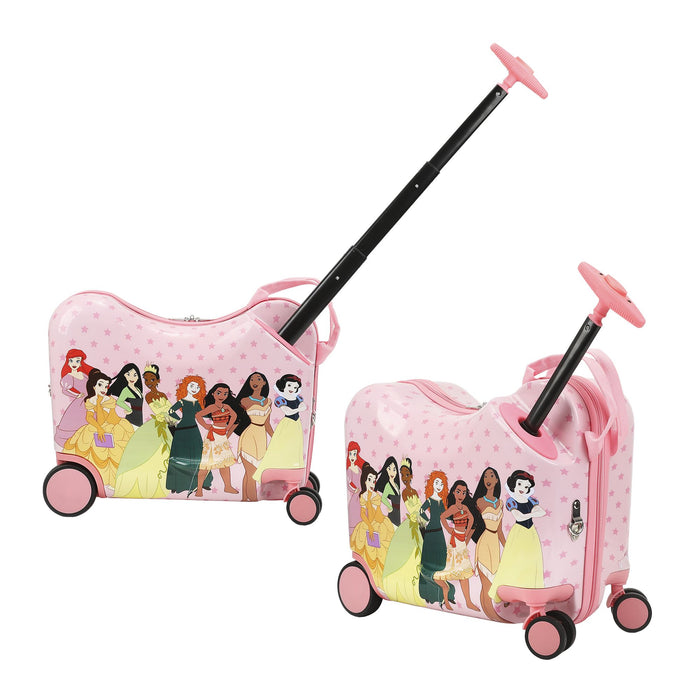 Bioworld® Disney Princesses Ride-On 18" Suitcase For Kids & Toddlers